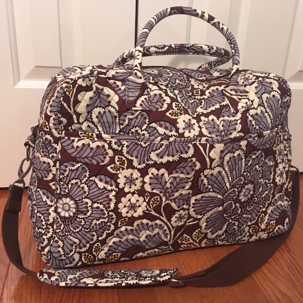 Vera Bradley weekender travel bag